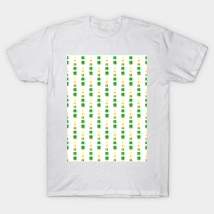 FOUR Leaf Clover - St Patricks Day Art T-Shirt